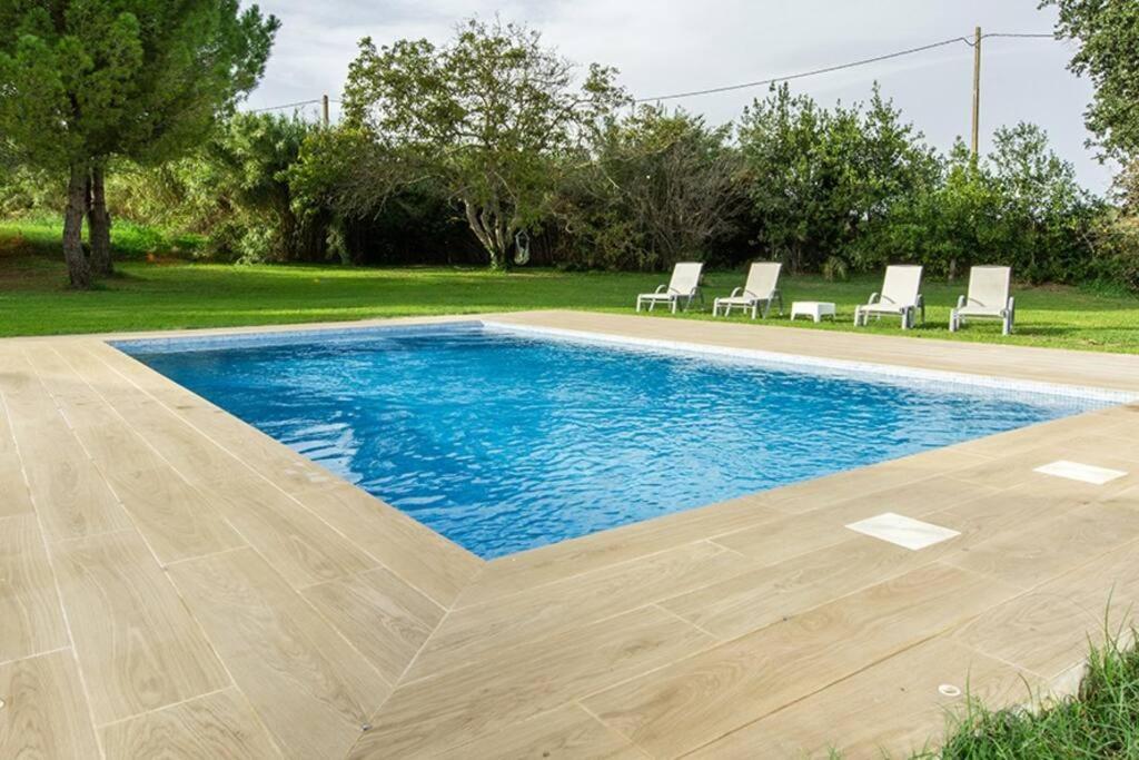 Casa Rural En Rupia Con Piscina Экстерьер фото