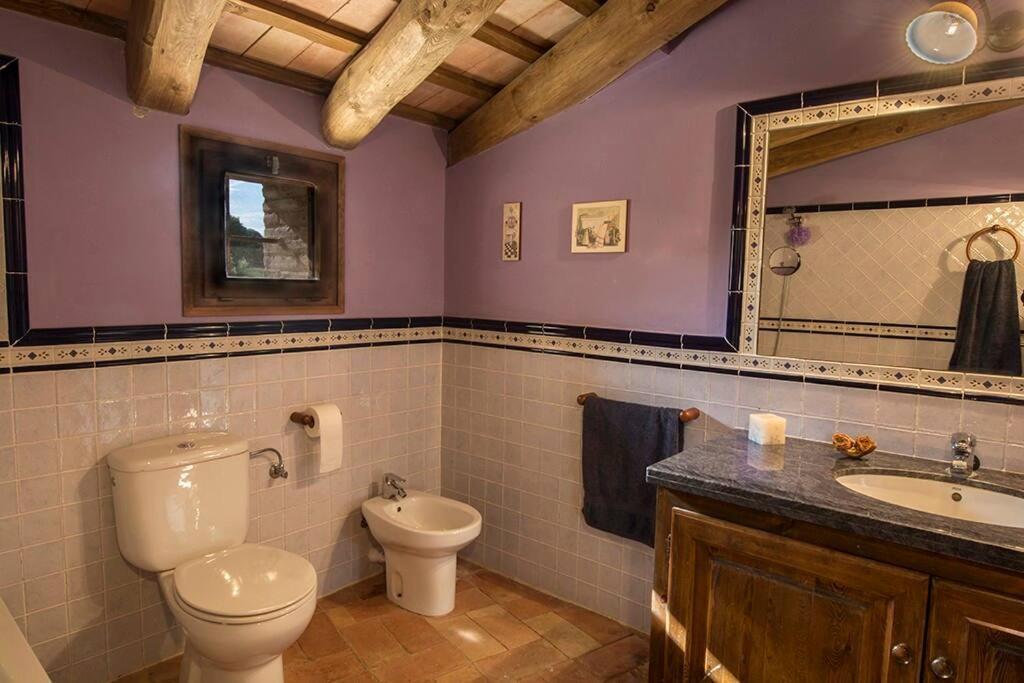 Casa Rural En Rupia Con Piscina Экстерьер фото